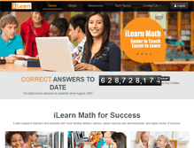 Tablet Screenshot of ilearn.com