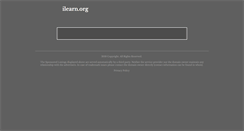 Desktop Screenshot of ilearn.org